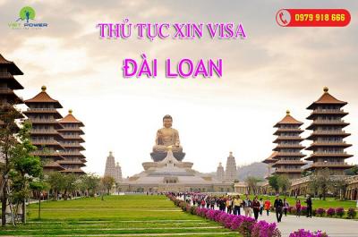 Thủ tục xin visa Đài Loan